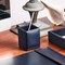 Dacasso Navy Blue Bonded Leather Pencil Cup AG-5010 - alternate 6